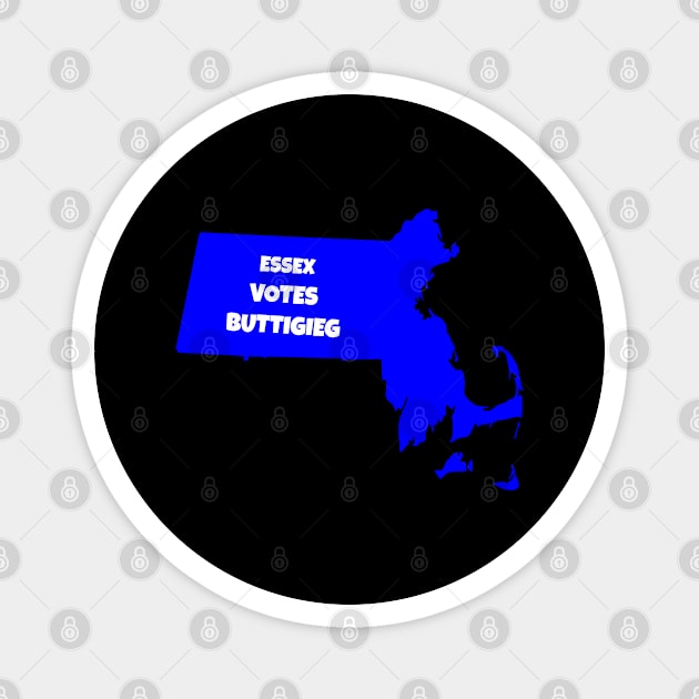 Massachusetts Essex votes Buttigieg Magnet by Vine Time T shirts